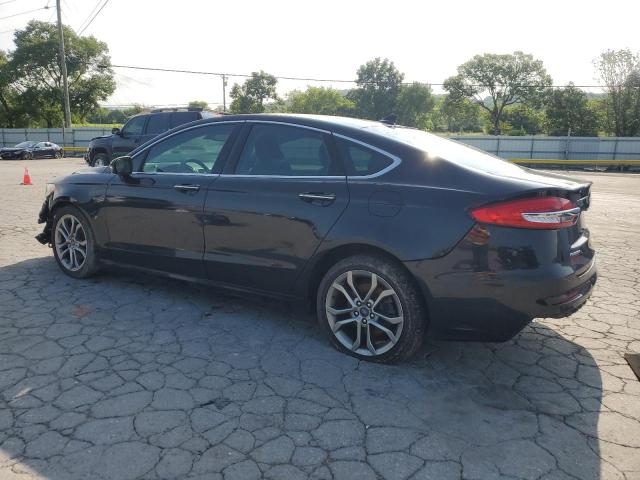 3FA6P0CDXKR180357 - 2019 FORD FUSION SEL BLACK photo 2