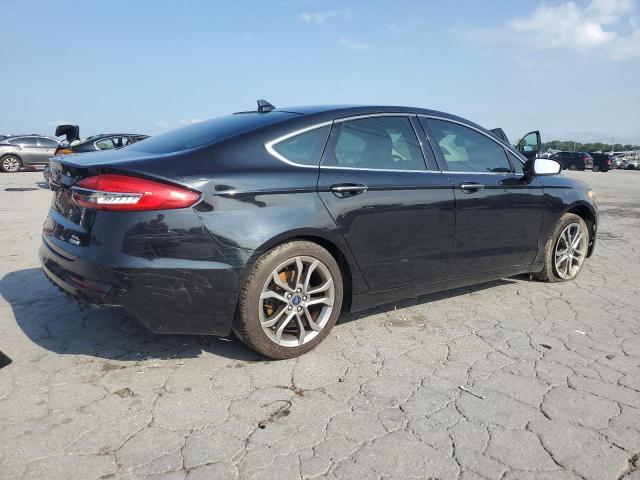 3FA6P0CDXKR180357 - 2019 FORD FUSION SEL BLACK photo 3