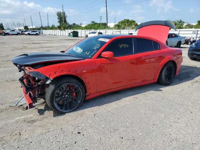 2C3CDXGJ8LH251524 - 2020 DODGE CHARGER SCAT PACK RED photo 1