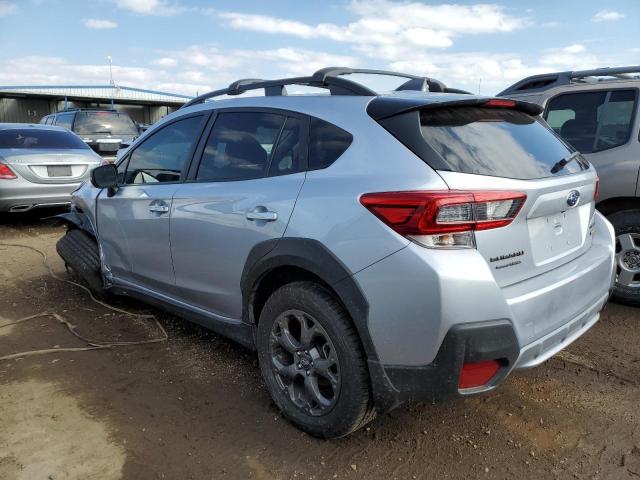 JF2GTHSC0NH288026 - 2022 SUBARU CROSSTREK SPORT SILVER photo 2