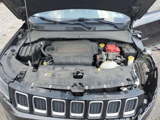 3C4NJDBBXMT516139 - 2021 JEEP COMPASS LATITUDE GRAY photo 12