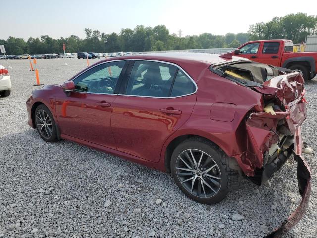 4T1F11AK1MU593892 - 2021 TOYOTA CAMRY XLE 红色 照片 2