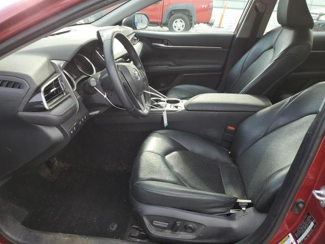 4T1F11AK1MU593892 - 2021 TOYOTA CAMRY XLE 红色 照片 7