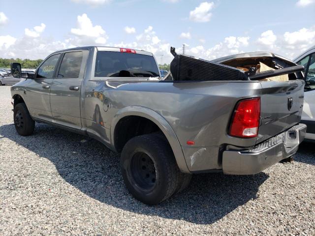 3C63DRKL7CG343859 - 2012 DODGE RAM 3500 LONGHORN GRAY photo 2