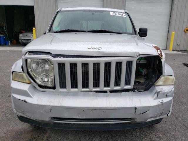 1J4PN2GKXAW116785 - 2010 JEEP LIBERTY SPORT SILVER photo 5