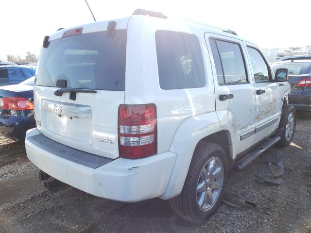 1J8GN58K48W171452 - 2008 JEEP LIBERTY LIMITED WHITE photo 4