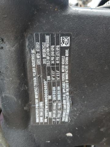 5VPEW36N8D3026800 - 2013 VICTORY MOTORCYCLES HARD-BALL أزرق صورة 9