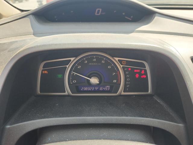 2HGFA16819H528294 - 2009 HONDA CIVIC EX BURGUNDY photo 9