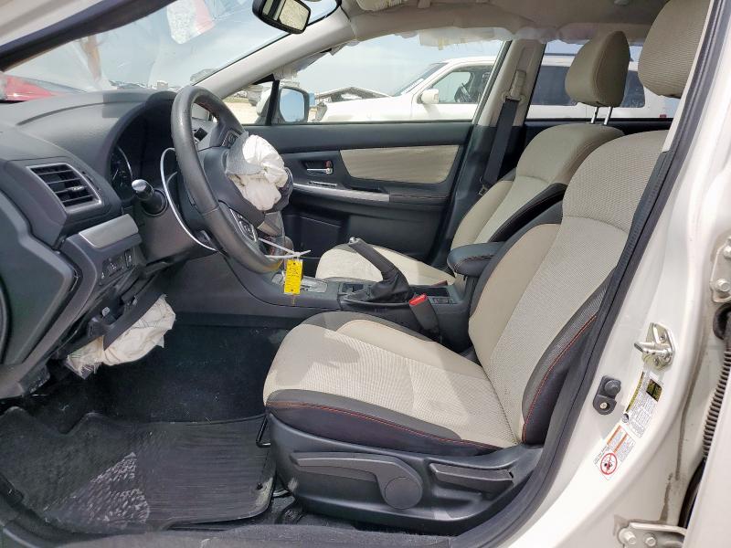 JF2GPADC3GH341216 - 2016 SUBARU CROSSTREK PREMIUM Ақ фото 7