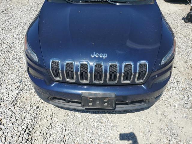 1C4PJLAB1EW157862 - 2014 JEEP CHEROKEE SPORT BLUE photo 12