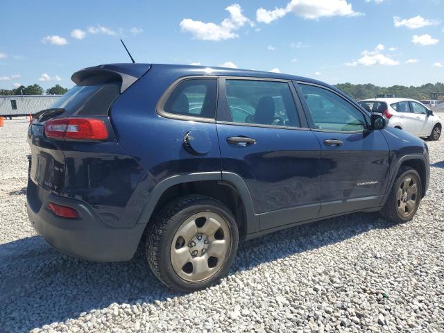 1C4PJLAB1EW157862 - 2014 JEEP CHEROKEE SPORT BLUE photo 3