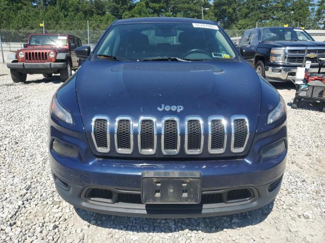 1C4PJLAB1EW157862 - 2014 JEEP CHEROKEE SPORT BLUE photo 5