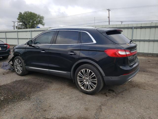 2LMTJ6LR1GBL53377 - 2016 LINCOLN MKX RESERVE BLACK photo 2