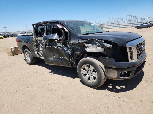 1N6AA1EJ4HN500652 - 2017 NISSAN TITAN S BLACK photo 4
