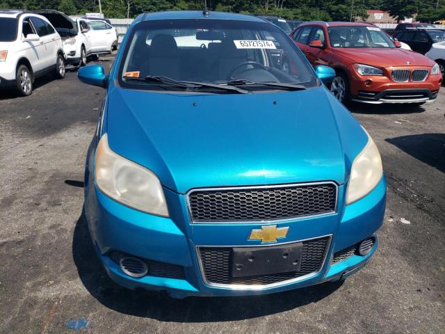 KL1TD66E89B371178 - 2009 CHEVROLET AVEO LS BLUE photo 5