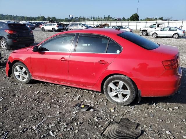 3VWLL7AJ4CM035353 - 2012 VOLKSWAGEN JETTA TDI Rouge photo 2