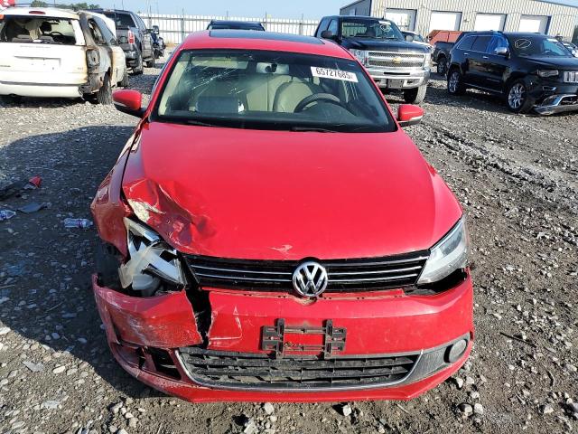 3VWLL7AJ4CM035353 - 2012 VOLKSWAGEN JETTA TDI Rouge photo 5