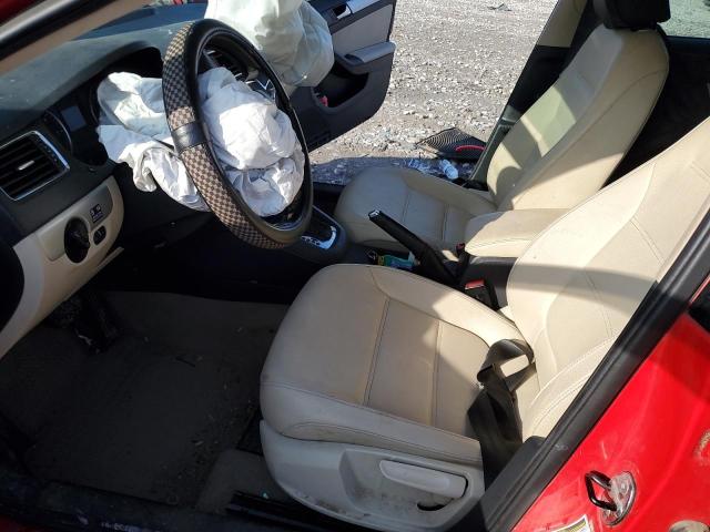 3VWLL7AJ4CM035353 - 2012 VOLKSWAGEN JETTA TDI Rouge photo 7