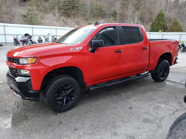 3GCPYCEH2KG113938 - 2019 CHEVROLET SILVERADO K1500 TRAIL BOSS CUSTOM RED photo 1