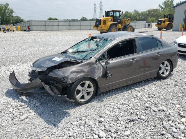 19XFA1F6XAE024002 - 2010 HONDA CIVIC LX-S BROWN photo 1