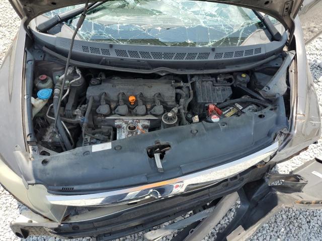 19XFA1F6XAE024002 - 2010 HONDA CIVIC LX-S BROWN photo 11