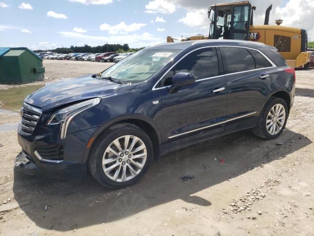 1GYKNGRSXJZ220051 - 2018 CADILLAC XT5 PLATINUM BLUE photo 1