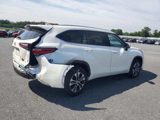 5TDHZRBH4LS040020 - 2020 TOYOTA HIGHLANDER XLE Սպիտակ լուսանկար 3