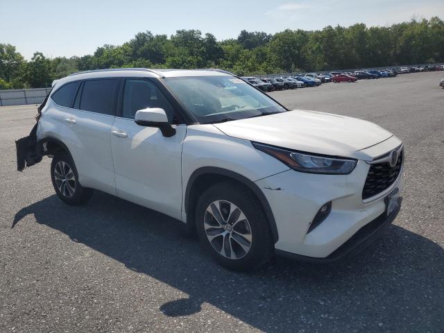 5TDHZRBH4LS040020 - 2020 TOYOTA HIGHLANDER XLE Սպիտակ լուսանկար 4