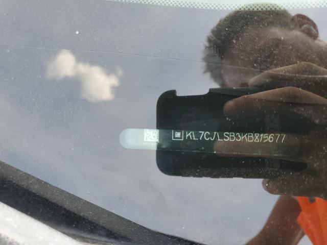 KL7CJLSB3KB815677 - 2019 CHEVROLET TRAX 1LT Күміс фото 13