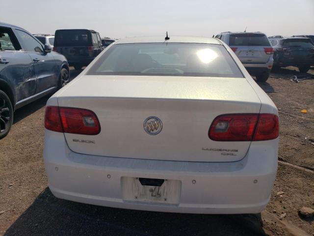 1G4HD57286U251535 - 2006 BUICK LUCERNE CXL WHITE photo 6