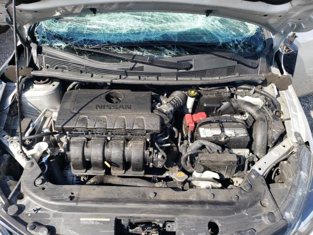 3N1AB7AP9KY432519 - 2019 NISSAN SENTRA S SILVER photo 11