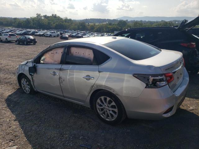 3N1AB7AP9KY432519 - 2019 NISSAN SENTRA S SILVER photo 2