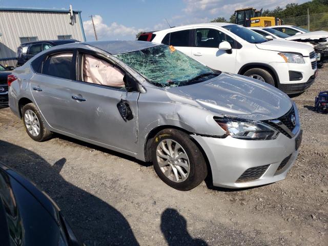 3N1AB7AP9KY432519 - 2019 NISSAN SENTRA S SILVER photo 4