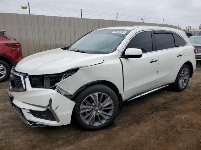 5FRYD4H56HB041145 - 2017 ACURA MDX TECHNOLOGY WHITE photo 1