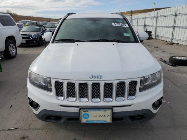 1C4NJDEB6ED911230 - 2014 JEEP COMPASS LATITUDE WHITE photo 5