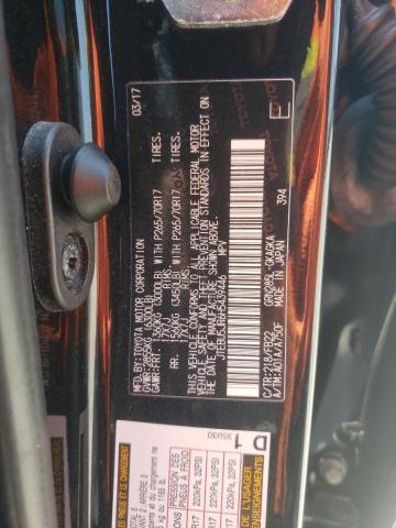 JTEBU5JR6H5439446 - 2017 TOYOTA 4RUNNER SR5/SR5 PREMIUM 黑色 照片 12