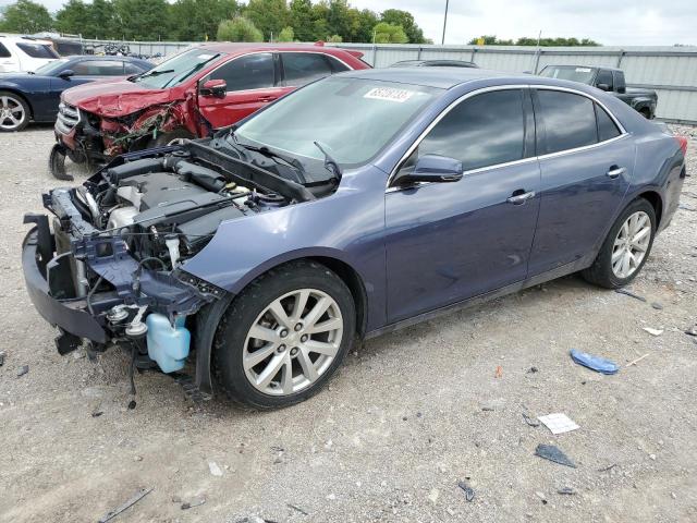 1G11H5SL3EF139537 - 2014 CHEVROLET MALIBU LTZ ნაცრისფერი ფოტო 1