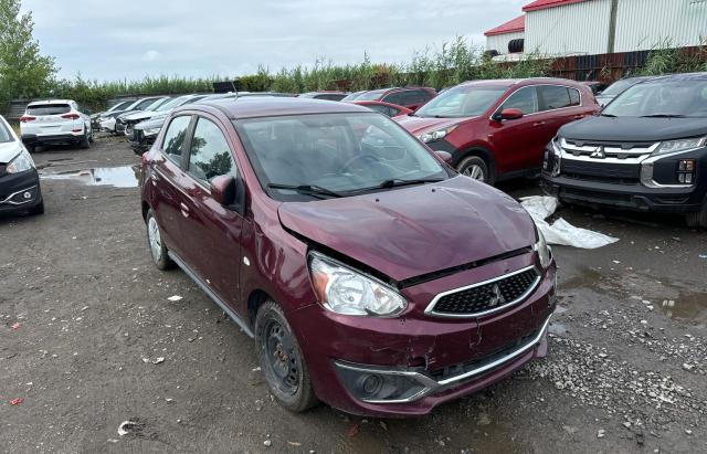 ML32A3HJ2KH008838 - 2019 MITSUBISHI MIRAGE ES BURGUNDY photo 1