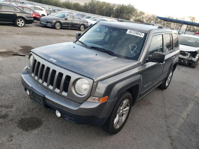 1C4NJRFB5CD659771 - 2012 JEEP PATRIOT LATITUDE GRAY photo 2