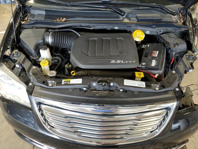 2C4RC1BG0ER329986 - 2014 CHRYSLER TOWN & COU TOURING BLACK photo 11