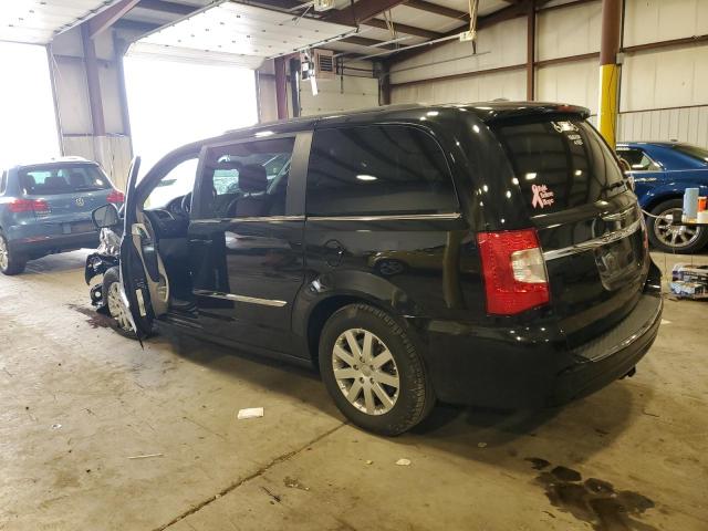 2C4RC1BG0ER329986 - 2014 CHRYSLER TOWN & COU TOURING BLACK photo 2