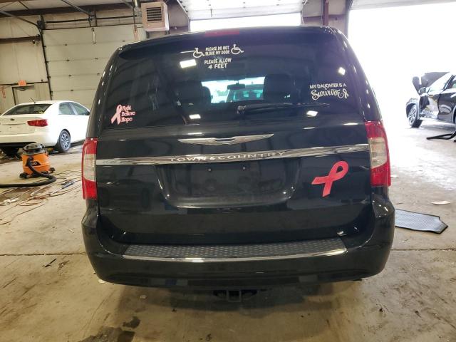 2C4RC1BG0ER329986 - 2014 CHRYSLER TOWN & COU TOURING BLACK photo 6