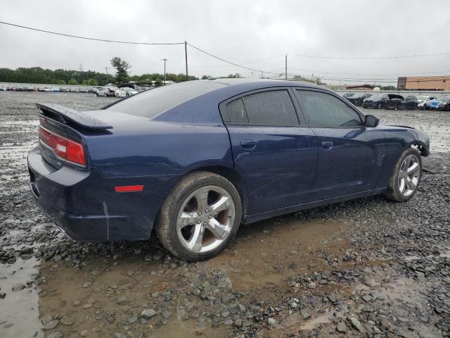 2C3CDXHG0EH296009 - 2014 DODGE CHARGER SXT BLUE photo 3