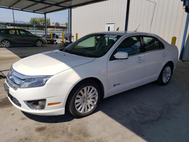 3FADP0L30BR270387 - 2011 FORD FUSION HYBRID WHITE photo 1