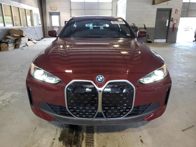 WBY43AW08PFP74962 - 2023 BMW I4 EDRIVE3 BURGUNDY photo 5