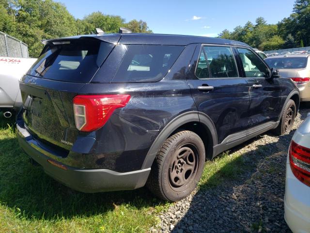 1FM5K8AB3MGA19052 - 2021 FORD EXPLORER POLICE INTERCEPTOR TWO TONE photo 3