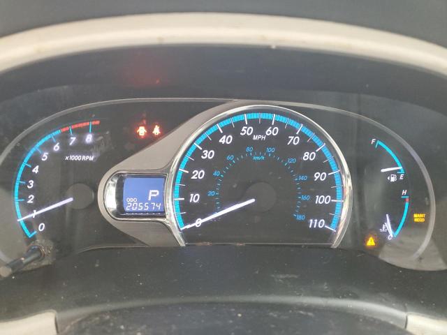 5TDYK3DC6CS191654 - 2012 TOYOTA SIENNA XLE GRAY photo 9