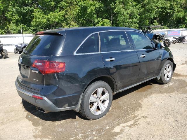 2HNYD2H36DH520992 - 2013 ACURA MDX TECHNOLOGY Negro foto 3