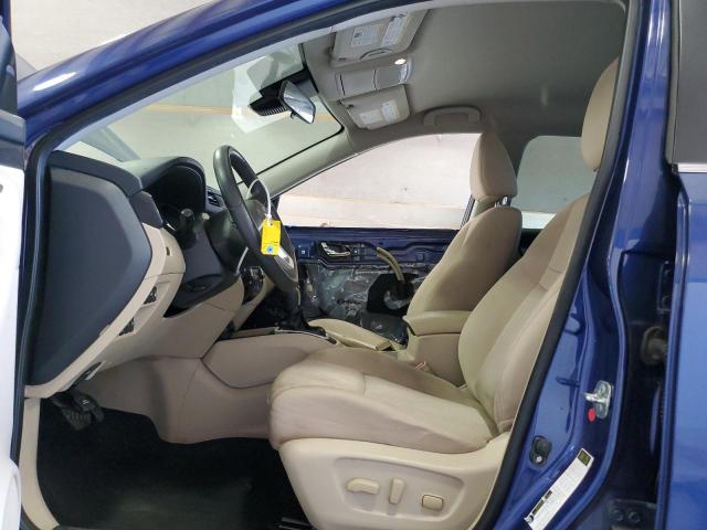 KNMAT2MV0LP542160 - 2020 NISSAN ROGUE S BLUE photo 7