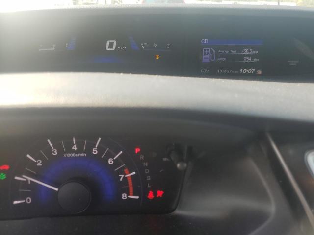 19XFB2F99FE034864 - 2015 HONDA CIVIC EXL 银色 照片 9